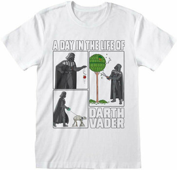 T-shirt Star Wars T-shirt Day In The Life Of White 2XL - 1