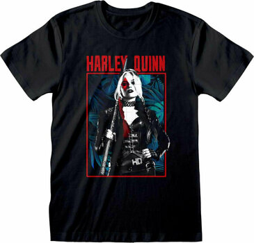T-shirt Suicide Squad T-shirt Harley B And W Sort S - 1