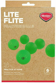 Training balls Masters Golf Lite Flite Foam Green Training balls