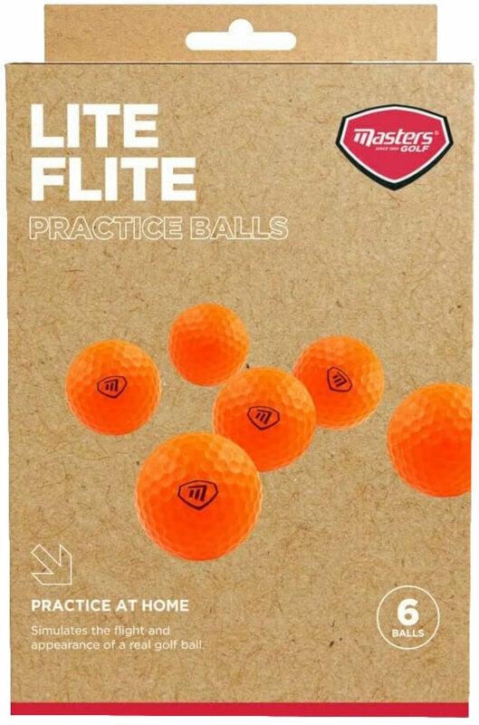 Tréningové lopty Masters Golf Lite Flite Foam Orange Tréningové lopty