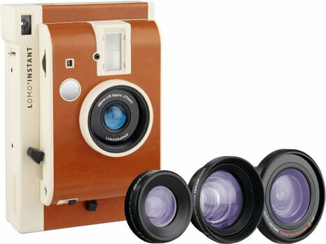 Instant camera
 Lomography Lomo'Instant Mini + 3 Lenses San Remo - 1