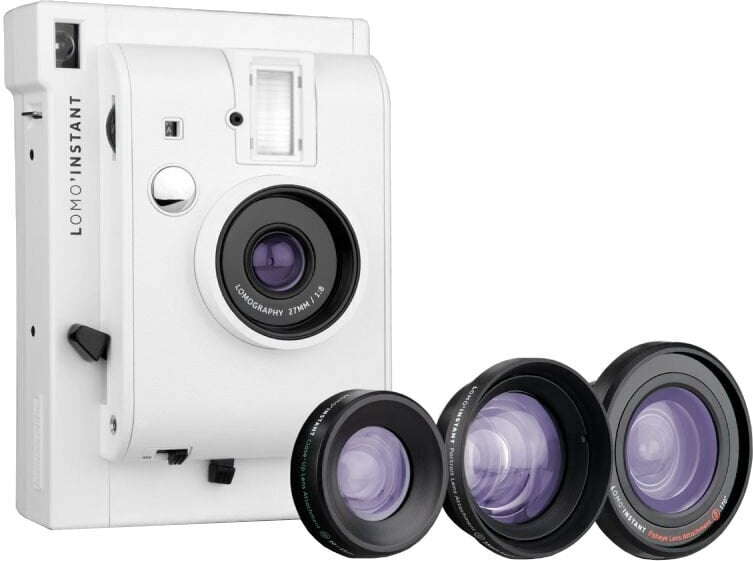 Instant camera
 Lomography Lomo'Instant Mini + 3 Lenses White