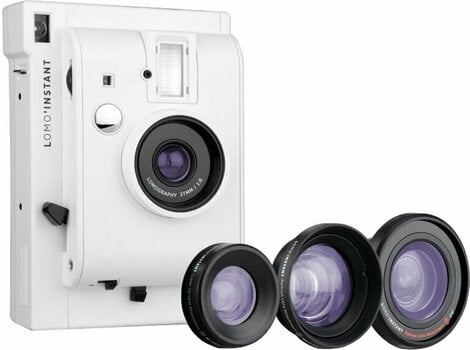 Instant camera
 Lomography Lomo'Instant Mini + 3 Lenses White - 1