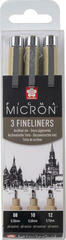 Tuschezeichner Sakura Pigma Micron Fineliner Technische Stifte Black 3 Stck