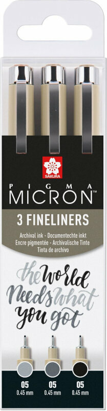 Caneta técnica Sakura Pigma Micron Fineliner 0,45 mm
