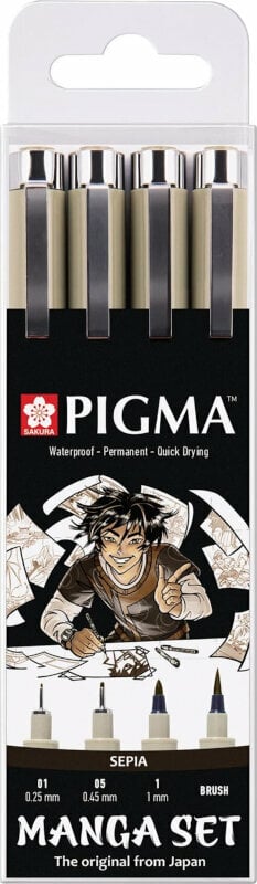 Caneta técnica Sakura Pigma Micron Manga