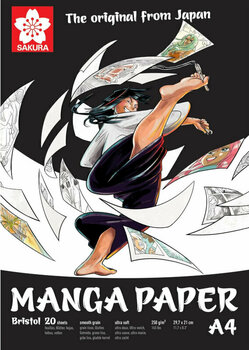 Livro de desenho Sakura Manga A4 250 g - 1