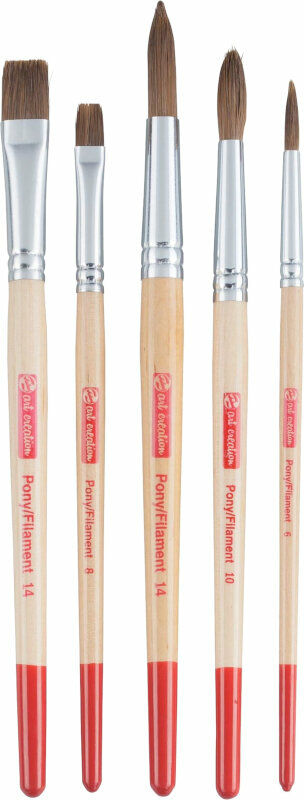 Pincel de pintura Talens Art Creation Watercolour Brush Conjunto de pincéis 5 Peças