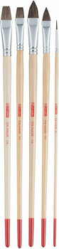 Paint Brush Talens Art Creation Oil & Acrylic Brush Set of Flat Brushes 5 pcs - 1