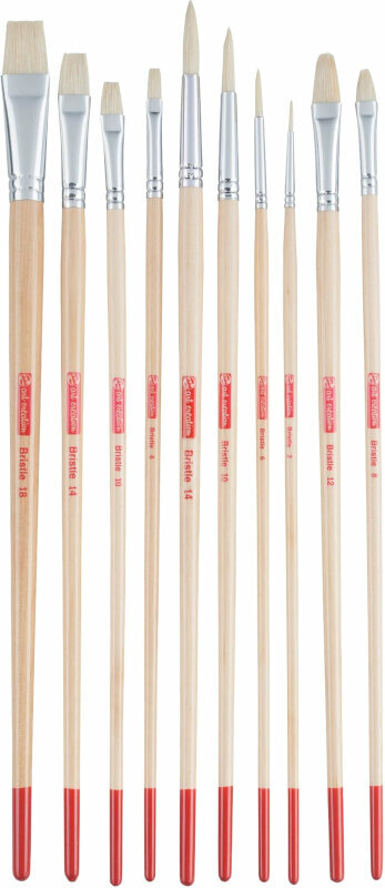 Pincel de pintura Talens Art Creation Oil & Acrylic Brush Conjunto de pincéis 10 Unidades