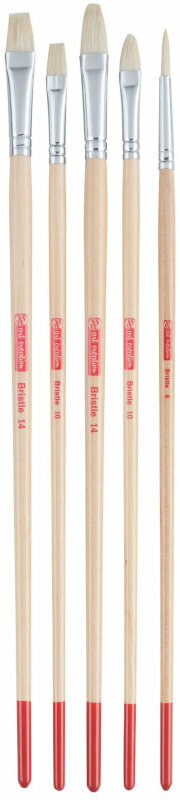 Malířský štětec Talens Art Creation Oil & Acrylic Brush Sada plochých štětců 5 ks