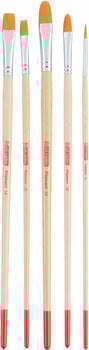 Verfkwast Talens Art Creation Oil & Acrylic Brush Set platte penselen 5 stuks - 1