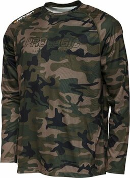 Tričko Prologic Tričko Camo Long Sleeve T-Shirt Camo M - 1