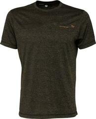 T-Shirt Savage Gear Fighter Stretch T-Shirt Burnt Olive Melange