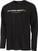 Tricou Savage Gear Tricou Signature Logo Long Sleeve T-Shirt Black Caviar XL