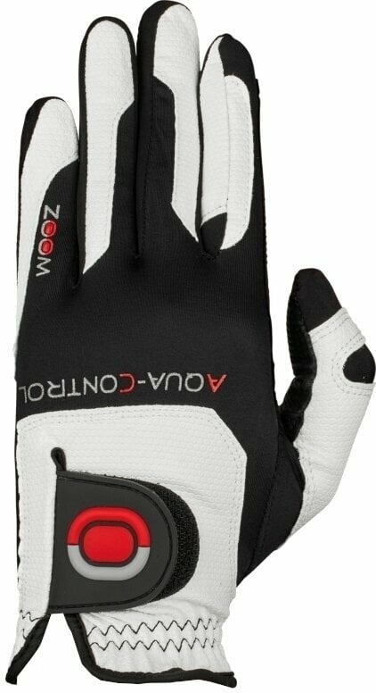 guanti Zoom Gloves Aqua Control Womens Golf Glove White/Black/Red RH