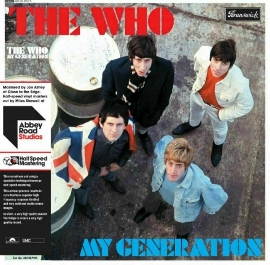 Vinyl Record The Who - My Generation (2021 Half-Speed Remaster) (LP)