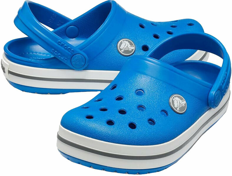 Buty żeglarskie dla dzieci Crocs Kids' Crocband Clog Bright Cobalt/Charcoal 20-21