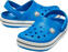 Kids Sailing Shoes Crocs Kids' Crocband Clog Bright Cobalt/Charcoal 20-21