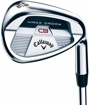 Golfschläger - Wedge Callaway Mack Daddy CB Wedge Steel Left Hand 56-14 - 1