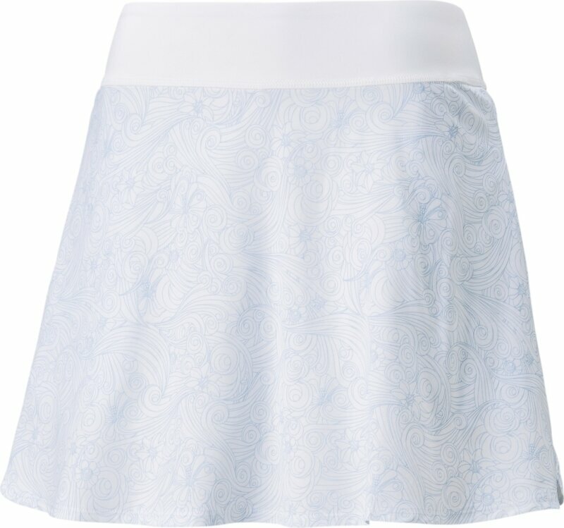 Kleid / Rock Puma PWRSHAPE Gust O' Wind Skirt Bright White/Serenity L