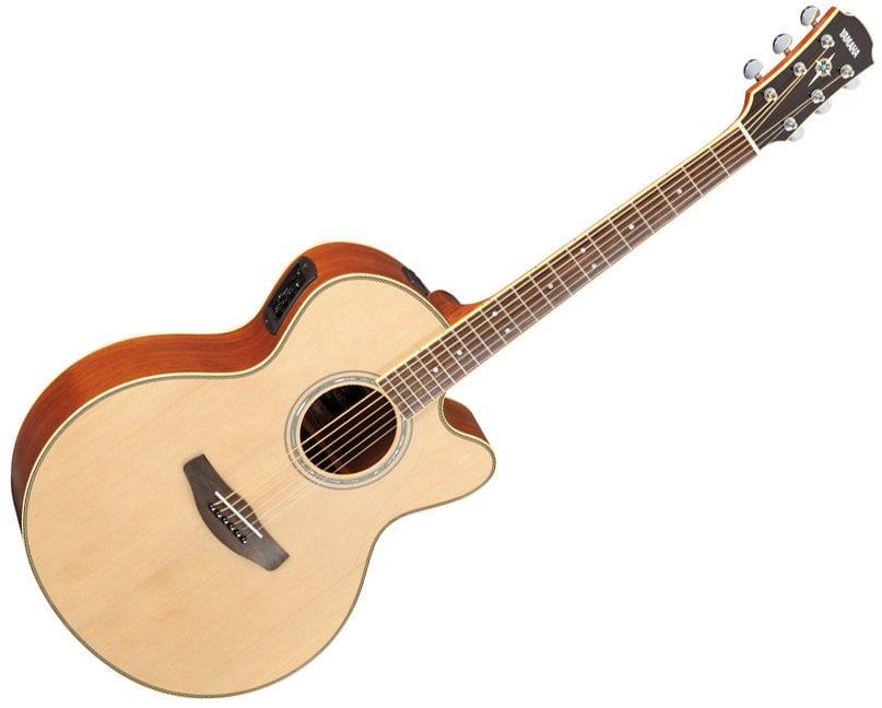 Guitare Jumbo acoustique-électrique Yamaha CPX 700II NT Natural