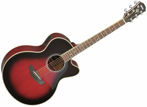 Jumbo elektro-akoestische gitaar Yamaha CPX 700II DSR - 1