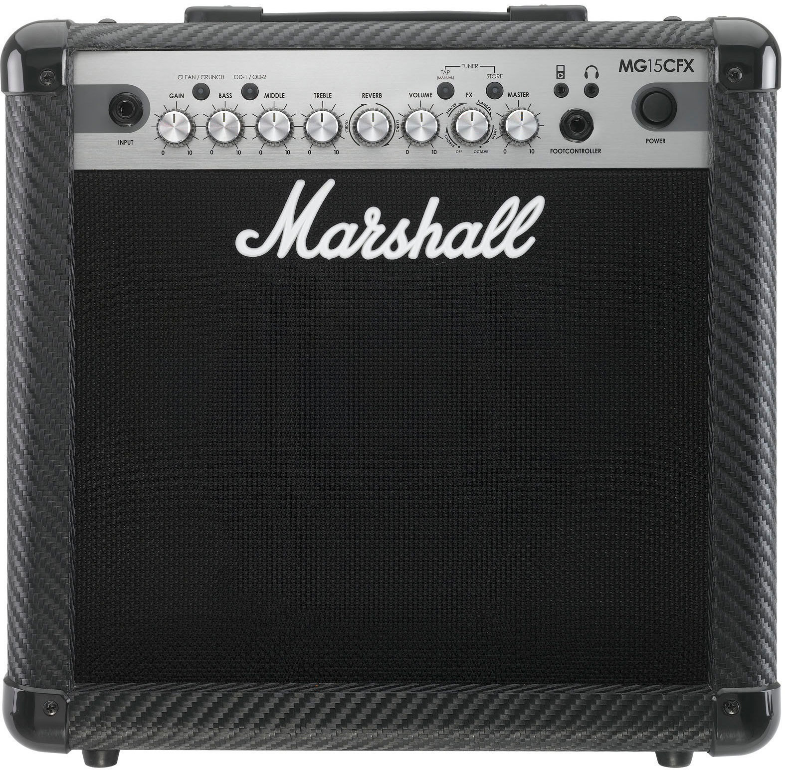 Combo de chitară Marshall MG15CFX Carbon Fibre