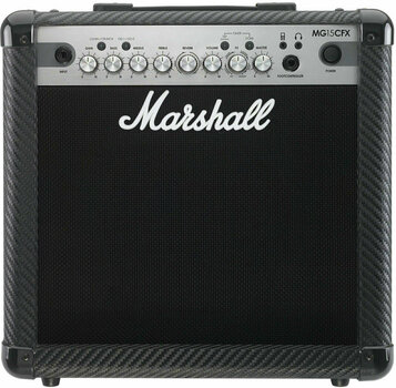 Amplificador combo solid-state Marshall MG15CFX Carbon Fibre - 1