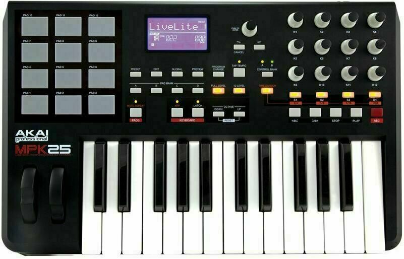 【美品】AKAI MPK25 PROFESSIONAL ableton live Akai MPK 25 - Muziker