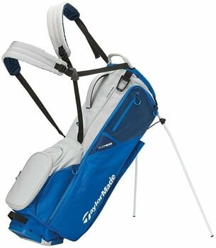 Golfbag TaylorMade Flextech Gray/Blue Golfbag - 1