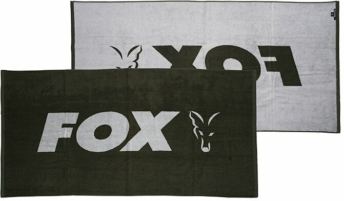 Rybářský doplňek, příslušenství Fox Beach Towel Green/Silver 160 cm