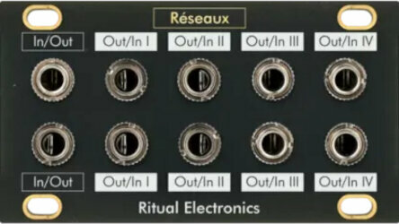 Sistema modular Ritual Electronics Réseaux