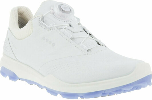 Women's golf shoes Ecco Biom Hybrid 3 BOA White Racer Yak 37 - 1