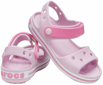 Obuv na loď Crocs Kids' Crocband Sandal Ballerina Pink 34-35 - 1