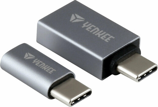 USB-reductie Yenkee YTC 021 USB-reductie Grijs - 1