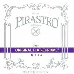 Saiten für Streichinstrumente Pirastro Original Flat-Chrome Solo bass SET Saiten für Streichinstrumente