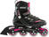 Rollerblade Advantage Pro XT W Black/Pink 39 Patins em linha