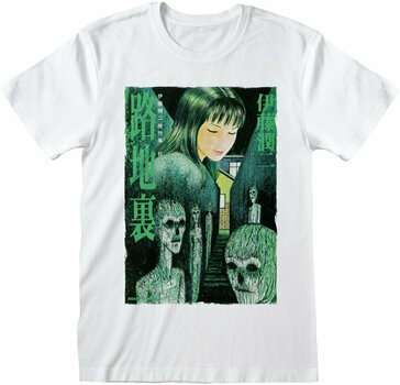 T-shirt Junji Ito T-shirt Green Cover White XL - 1