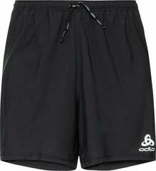 Laufshorts Odlo The Essential 6 inch Running Shorts Black 2XL Laufshorts