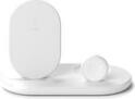 Belkin 3in1 Wireless Pad/Stand/Apple Watch Λευκό