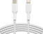 Cabo USB Belkin Boost Charge Lightning to USB-C Branco 2 m Cabo USB