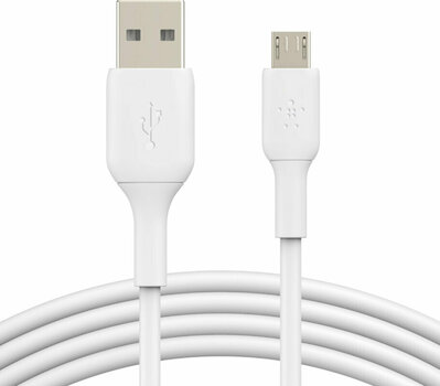 Cabo USB Belkin Boost Charge Micro-USB to USB-A Cable CAB005bt1MWH Branco 0,15 m Cabo USB - 1