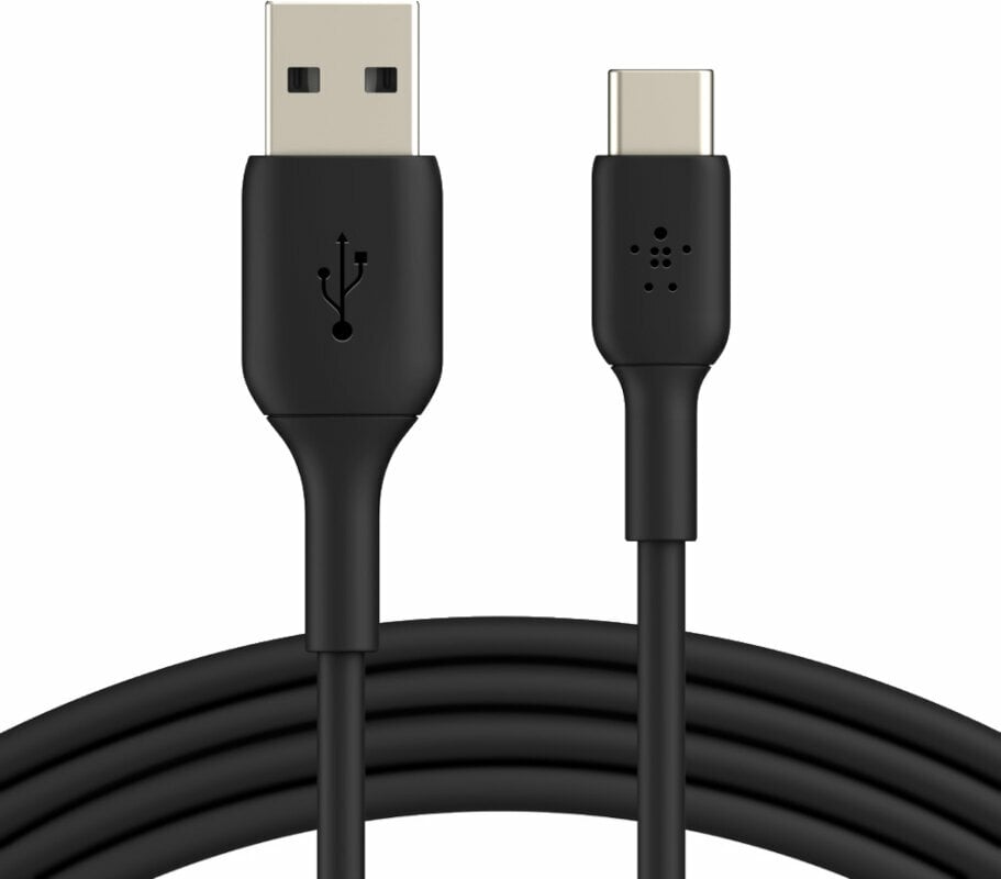 USB Cable Belkin Boost Charge USB-A to USB-C Cable CAB001bt1MBK Black 1 m USB Cable