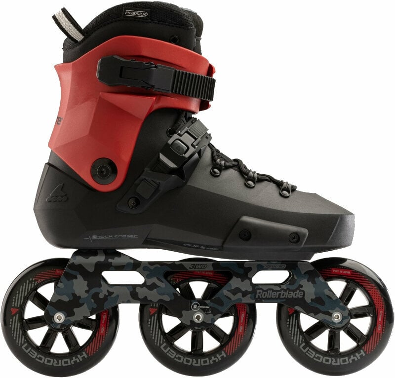 Inline Role Rollerblade Twister 110 Black/Red 40,5 Inline Role