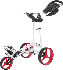 Manual Golf Trolley Big Max Autofold FF White/Red Manual Golf Trolley