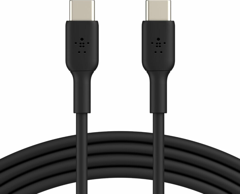 USB kabel Belkin Boost Charge USB-C to USB-C Cable CAB003bt1MBK Sort 1 m USB kabel