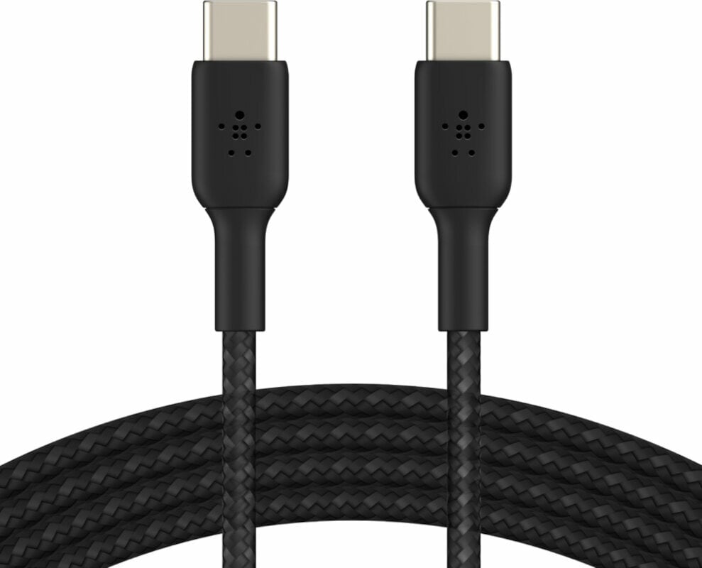 USB Cable Belkin Boost Charge USB-C to USB-C Cable CAB004bt1MBK Black 1 m USB Cable