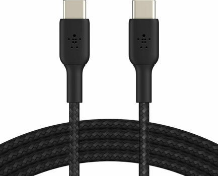 USB Cable Belkin Boost Charge USB-C to USB-C Cable CAB004bt1MBK Black 1 m USB Cable - 1