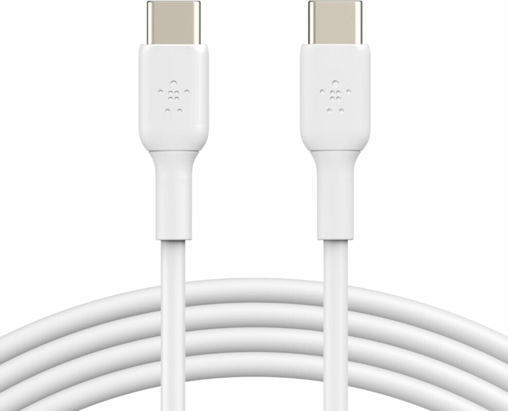 USB Cable Belkin Boost Charge USB-C to USB-C Cable CAB003bt1MWH White 1 m USB Cable
